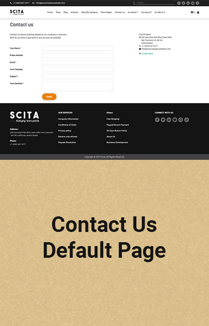 Contact Us Default Demo