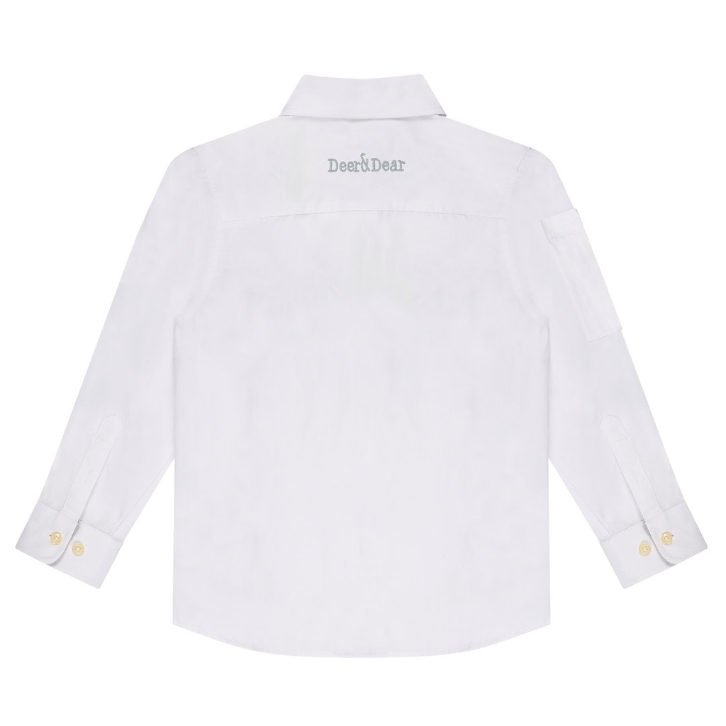 قميص كم طويل_Boy's  School Long Sleeve Shirts