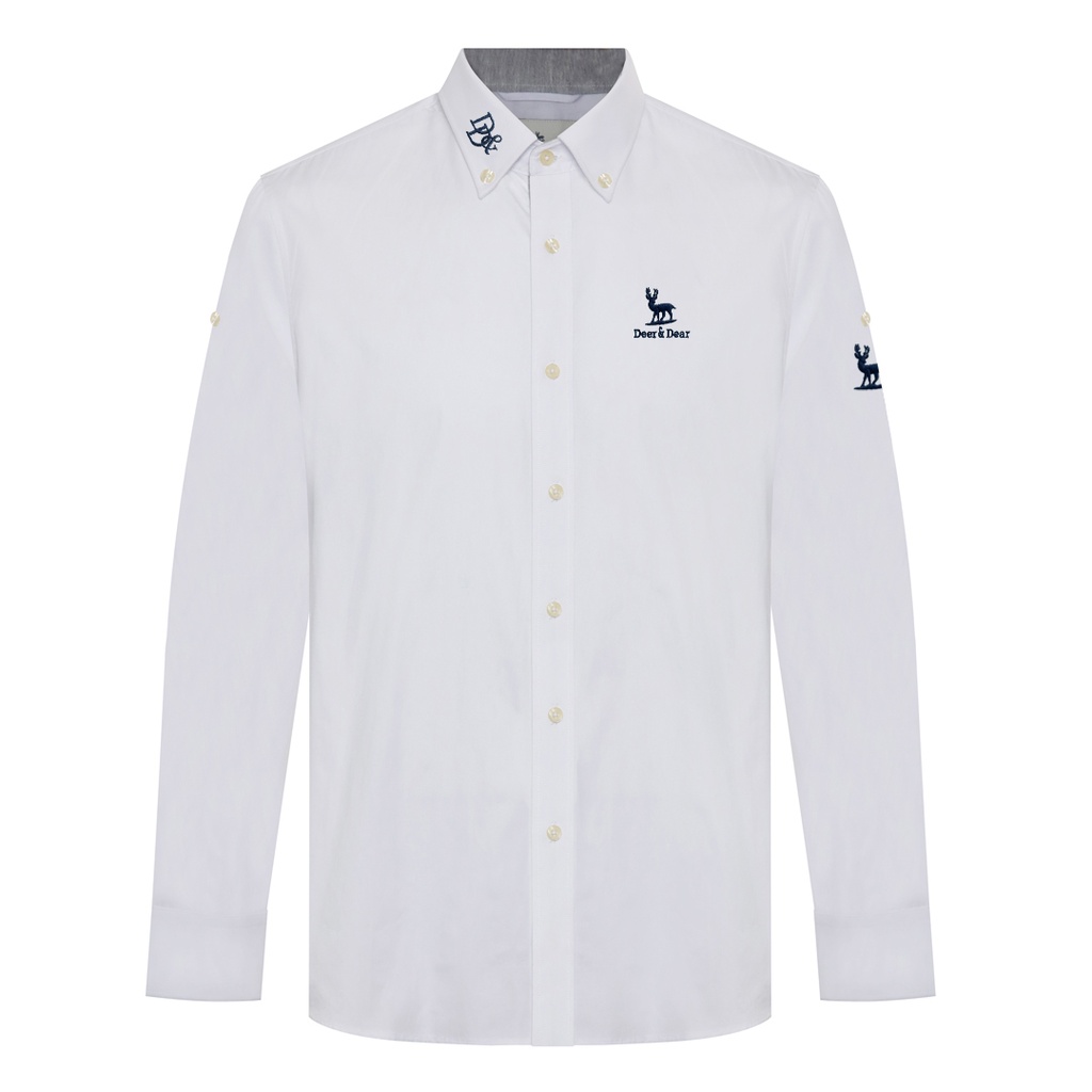 قميص كم طويل_Girl's School Long Sleeve Shirt