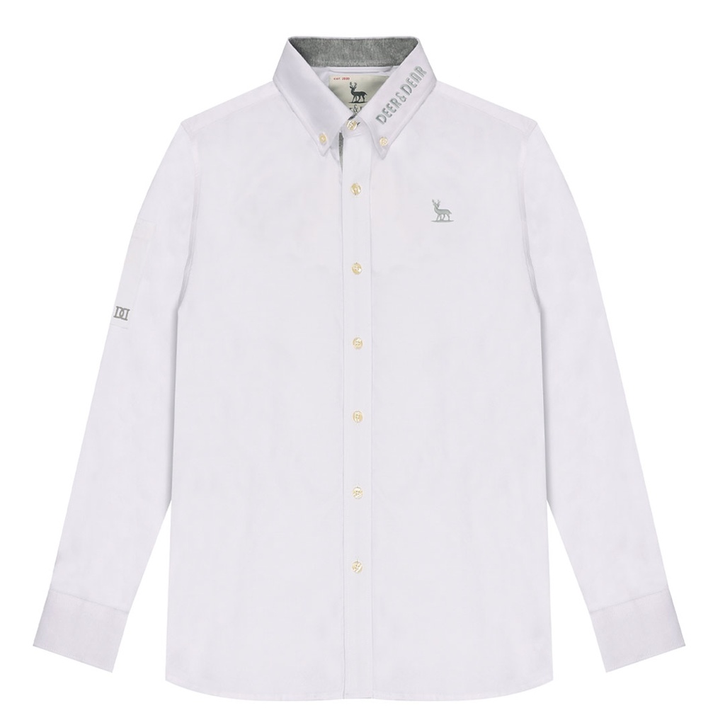 قميص كم طويل_Men's School Long Sleeve Shirts