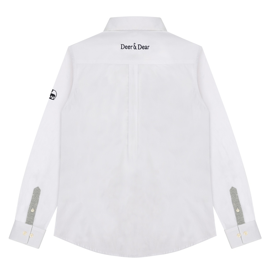 قميص كم طويل_Women's School Long Sleeve Shirt
