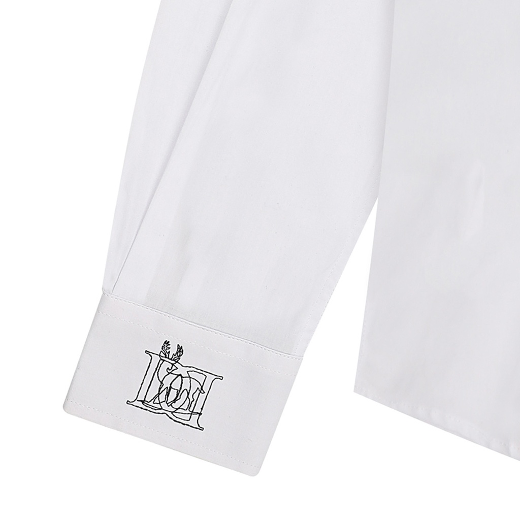 قميص كم طويل_Women's School Long Sleeve Shirt