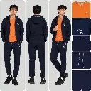 NAVY _ MEN DMN2BC2109401  DMN2BC1908401-ORANGE WEB.webp
