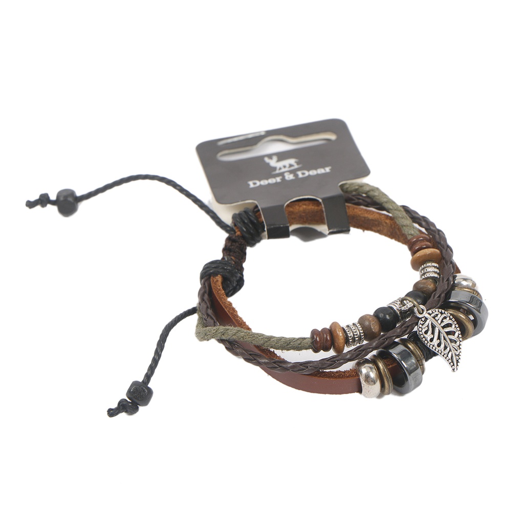 اكسسوارات_D&amp;D Leaf Bracelet