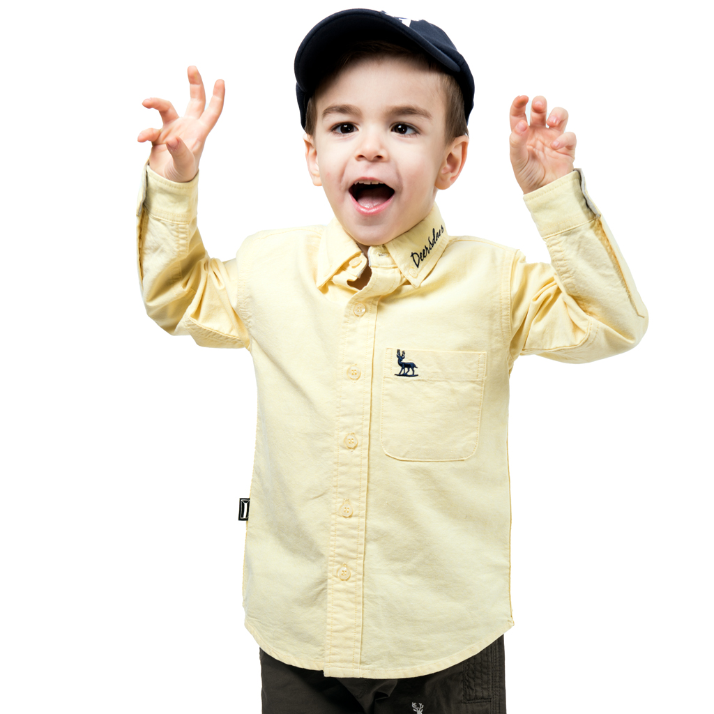قميص كم طويل_Boy's Shirt