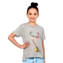[D17GR18103102 / 800-80] Girl's T-Shirt (GRAY, 80 (1Yr))