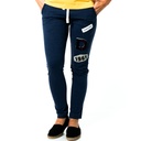 [D17WM28108102 / 751-S] Women's Training Pants (NAVY BLUE, S)