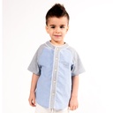 [D18BY15101101 / 721-150] Boy's Polo Shirt (BLUE, 150 (13-14Yrs))