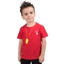 [D18BY17103104 / 533-80] Boy's T-Shirt (RED, 80 (1Yr))