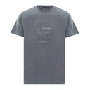 [D18MN17103111 / 800-XL] Men's T-Shirt (GRAY, XL)