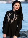 قميص كم طويل_Women's Shirt