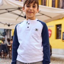 [D19BY23210402 / 751-80] بولوفر (الأزرق الداكن, ٨٠ (١سنة))