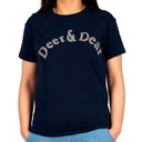 [D19WM18103102 / 751-XS] Women's T-Shirt (NAVY BLUE, XS)