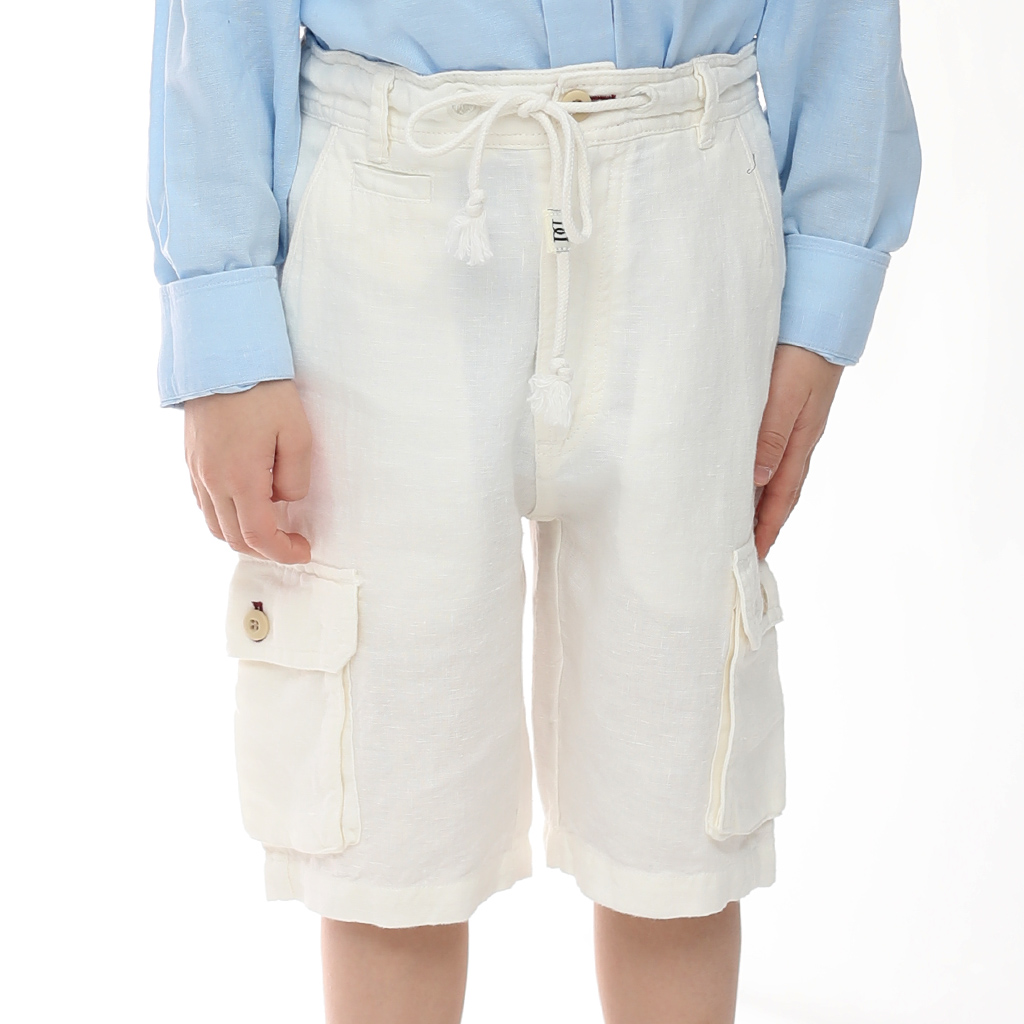 Boy's Linen Shorts