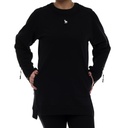 [D20WM22120401 / 900-S] Women's Sweatshirt (BLACK, S)