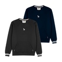 [D20WM24210102 / 900-XS] Women's Sweatshirt (BLACK, XS)