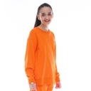 [DBY1BA0310101 / 419-120/130] Kids Sweatshirt (ORANGE WEB, 120/130)