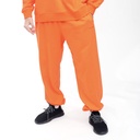 [DMN1BA0308101 / 419-S/M] بنطال رياضي (برتقالي, S/M)