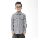قميص كم طويل_Boy's Shirt