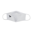[D20NL50258107 / 213-S] D&D Face Mask Embroided Logo (WHITE, S)