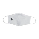 [D20NL50258107 / 213-S] D&D Face Mask Embroided Logo (WHITE, S)
