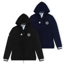[DMN2BB2109106 / 751-XS] Men's Hoodie Jacket (NAVY BLUE, XS)