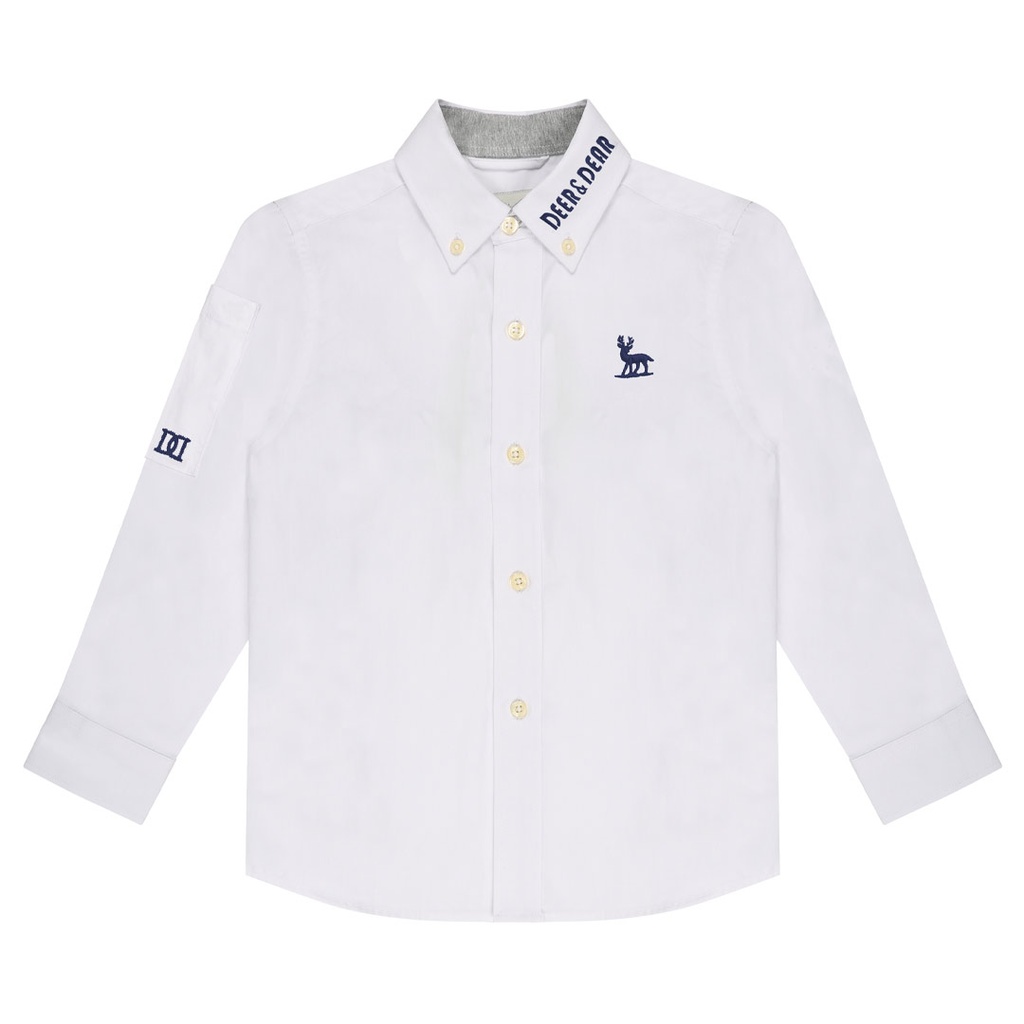 قميص كم طويل_Boy's  School Long Sleeve Shirts