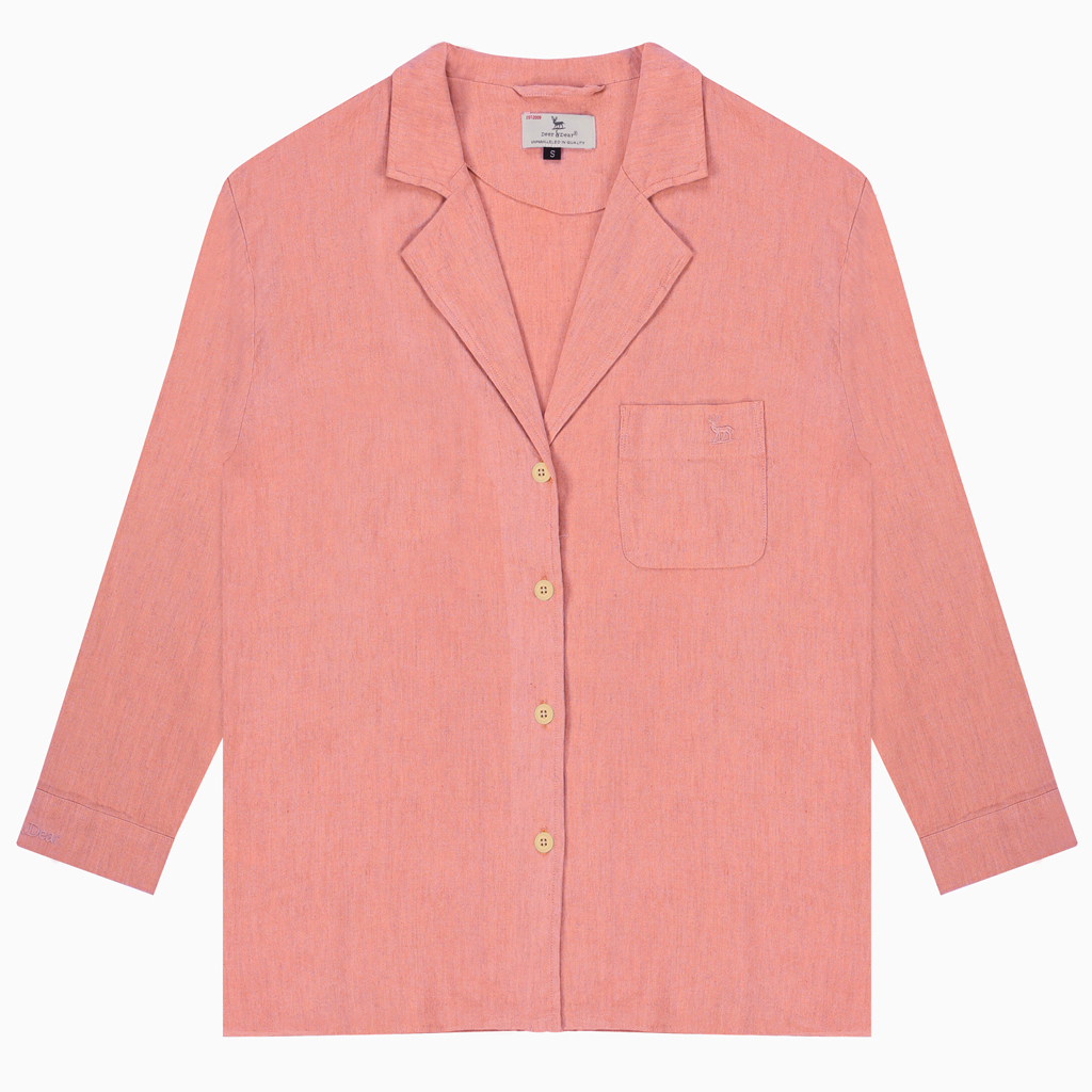 Women's Long Sleeve Linen Shirts