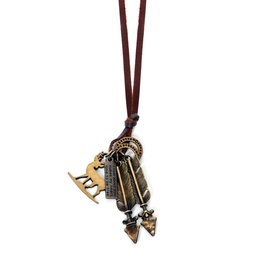 [D19NL37118055 / 404-FREE] قلادة_D&amp;D Feather Necklace