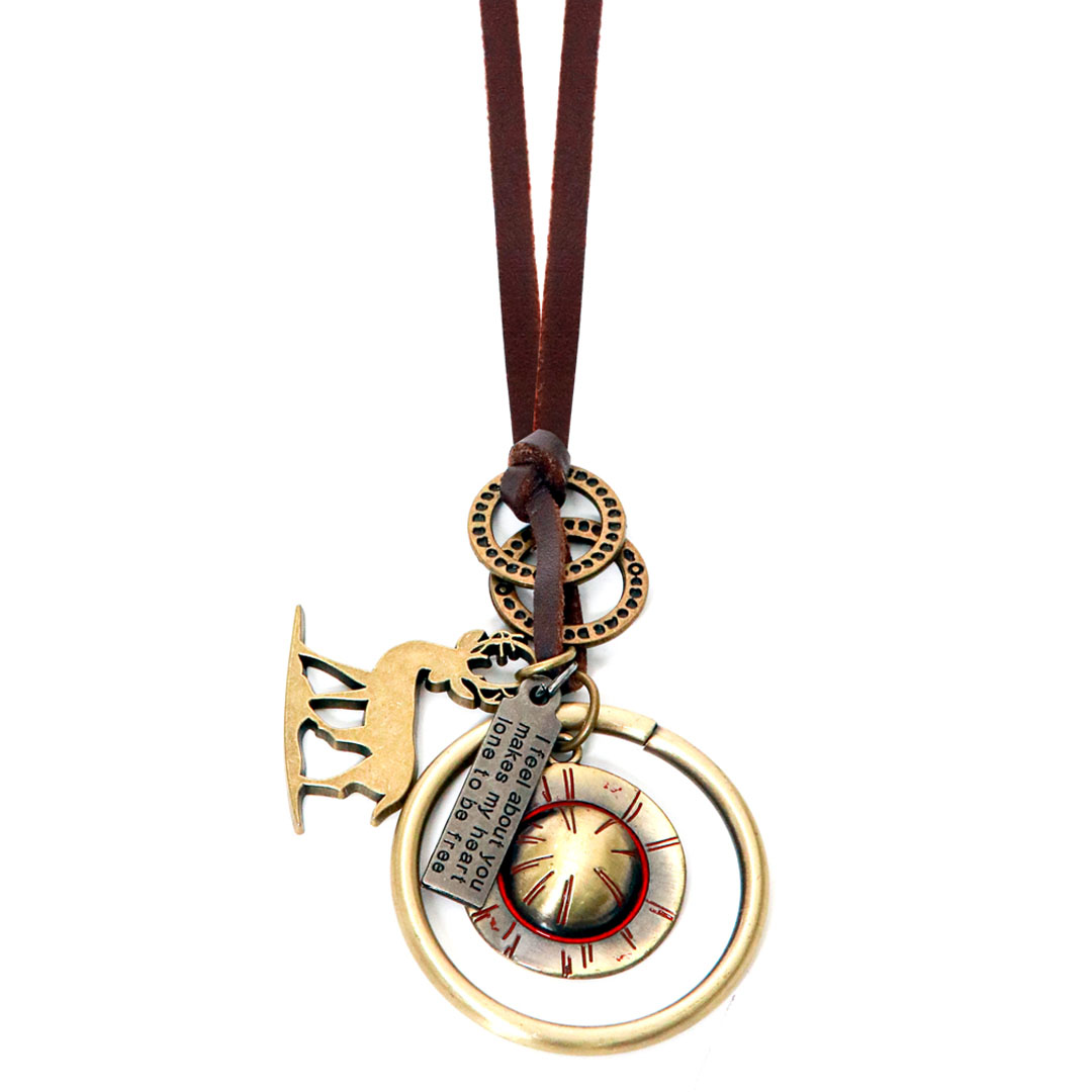 قلادة_D&D Round Cap Necklace