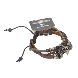 [D19NL37118058 / 404-FREE] اكسسوارات_D&amp;D Leaf Bracelet