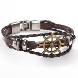 [D19NL37118059 / 404-FREE] D&amp;D Ship Helm Bracelet