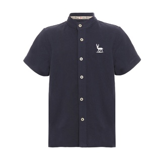 Boy's Short Sleeve Linen Shirts