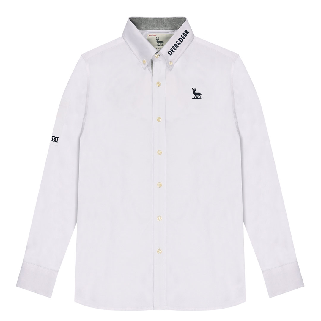 قميص كم طويل_Men's School Long Sleeve Shirts