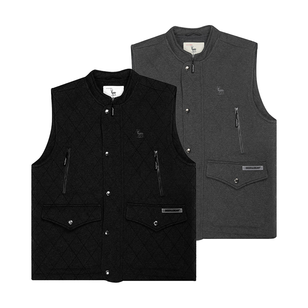 Men's Winter Tweed Vest
