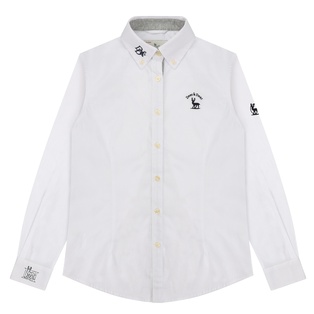 قميص كم طويل_Women's School Long Sleeve Shirt