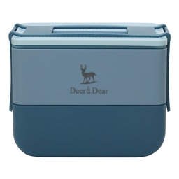 [DUS1BC5868102 / 721-FREE] D&amp;D Double Layer Lunch Box Set With Spoon