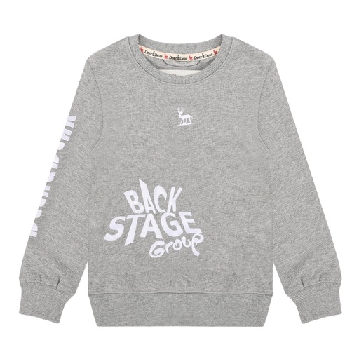 [DKU2BD4710104] سويت شيرت للأطفال من مجموعة Back Stage_Kids Back Stage Group Sweatshirt