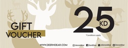 بطاقة الهدايا 25